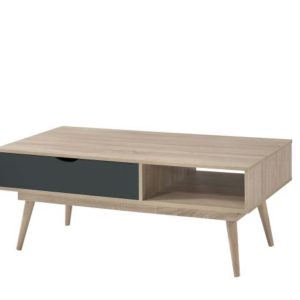 Alford Coffee Table – Sonoma Oak & Dark Grey