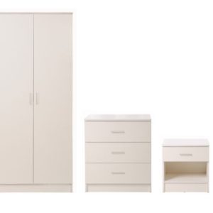Rio Costa 3 Piece Bedroom set – White