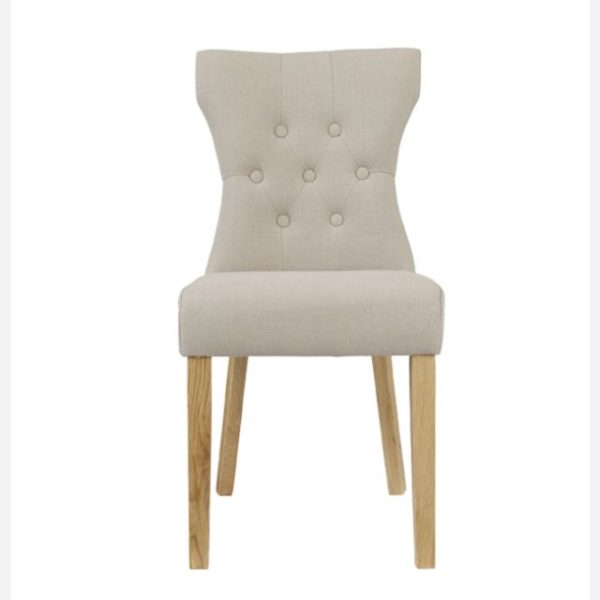 Naples Chair Beige (Pack of 2)