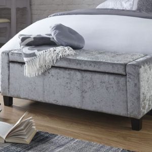 Verona Crushed Velvet Storage Box