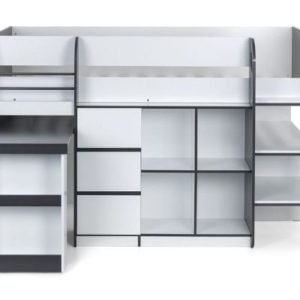 Saturn Midsleeper – White & Charcoal